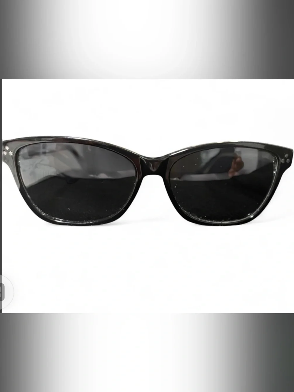 LYNX- Classic Black Cat-Eye Women's Sunglasses